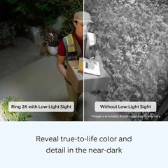 NEW Ring Outdoor Cam Plus (newest 2026 model) Plug-In, 2K Video + Night Vision