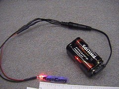 BRIGHT RED LIGHT BURGLAR SECURITY ALERT CAR LED FLASHING 12V DC BULB 12 Volt DC