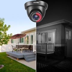 ZOSI HD 1080P 2MP Outdoor Security Cameras Kit for Home Surveillance DVR System