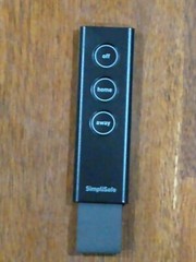 SimpliSafe Key Fob Remote Control Model SSKF3 Black For SimpliSafe System. (NEW)