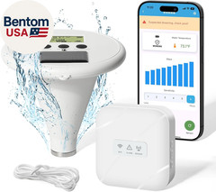 Wifi Pool Alarm, Solar Wave Pool Alarm with High Sensitivity, Smart App Control