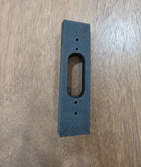 Ring Wired Doorbell Pro 3rd Gen Retinal 4K Angle Wedge Bracket Mount 15-90 Deg