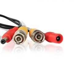 5M-50M BNC DC Power Lead CCTV Security Camera DVR Video Record Extension Cable