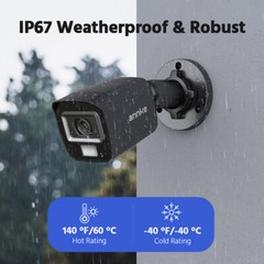 ANNKE 4PCS 1080P HD 100ft Night Vision Security 3000TVL Camera for CCTV System