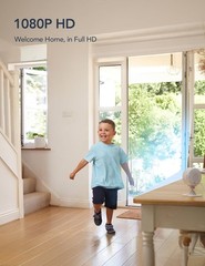 Only 2.4GHz Indoor Security Camera, 1080P Cameras for Home Security, Motion D…