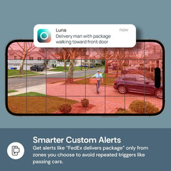 Luna Light Bulb Security Cameras Wireless Outdoor Indoor, 360° Pan Tilt, Color N