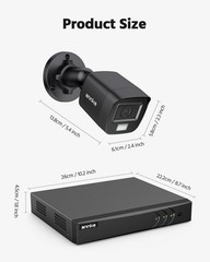 8CH H.265+ 3K Lite Wired Security Camera System with AI Human/Vehicle Detecti…