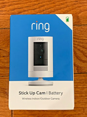 🔥New🔥 Ring Stick Up Security Cam (3rd Gen) Indoor/Outdoor Wireless HD | White