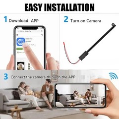 4K HD Wireless WiFi Cam DIY Module Transmitter Kit IP DVR 1080P Video Recorder