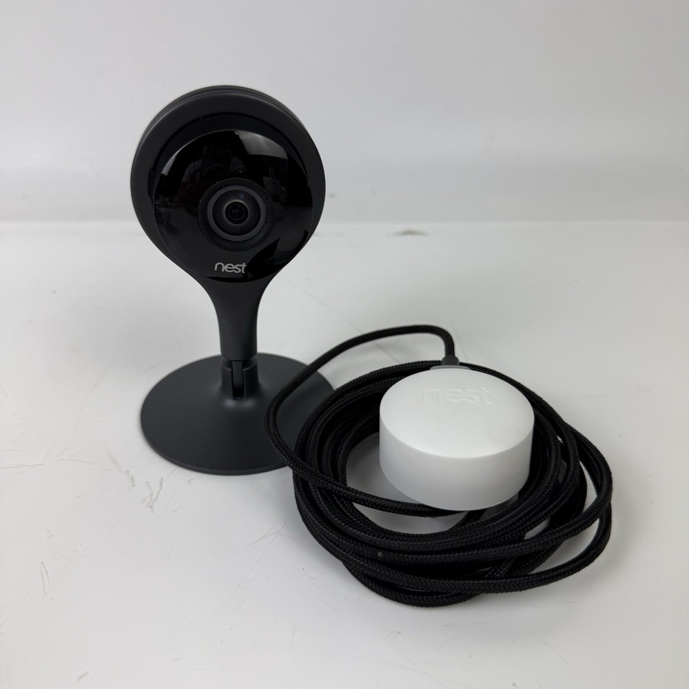 Google Nest Cam (NC1102ES) Indoor Security Camera Black A0005 – Tested