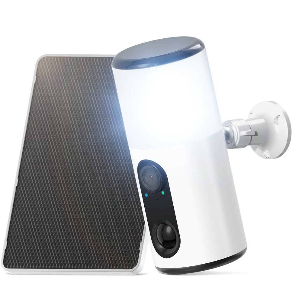 ANRAN 2K Wall Light CCTV Solar Security Camera Wireless Outdoor 2K Color Night