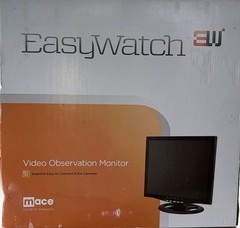 Mace EWO-17LCD-RJ11 Security Observation Monitor Multi-Screen 17” EasyWatch