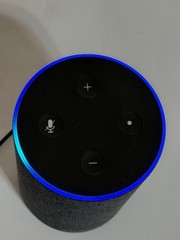 Amazon Echo 2nd Generation Smart Speaker With Alexa Dolby Charcoal Fabric