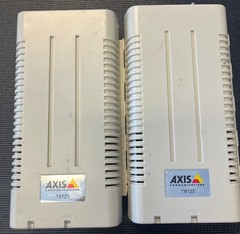 Axis T8125 AC 24V Midspan 60W PoE Injector 1-Port, P/N 5900-251-01 Lot of 2