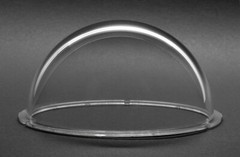 JMX 2.9 Inch Acrylic Clear Camera Dome Cover Security Dome Camera Housing