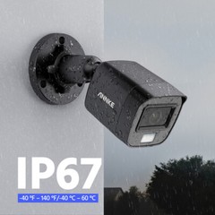 ANNKE 5MP 8CH/16CH DVR Audio Security Camera System Outdoor Color Night Vision
