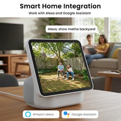 Wansview Wireless Security Camera Outdoor 2K Solar Powered WiFi Human Detection