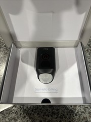 Ring Floodlight Cam Wired Plus Outdoor Wired Full HD Surveillance Camera – Black