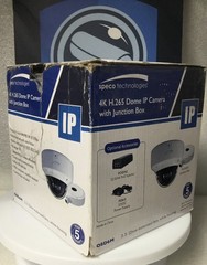 SPECO O8VD3M 8MP 4K Outdoor Network Dome Camera W/ IR Night Vision 2.8-12mm NEW!