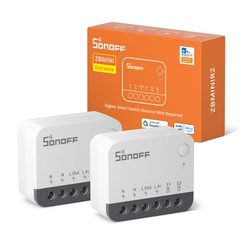 SONOFF Neutral Wire Required, Extreme Zigbee Smart Light Switch ZBMINI R2 1/2PCS