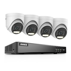 ANNKE 4K 8CH DVR 5MP Security Camera System Audio Recording AI Color Night IP67