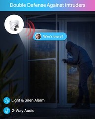 ZOSI 4K 16CH NVR 5MP/8MP Security IP Outdoor Camera System Waterproof AI Detect