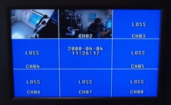 Evertech 8 Channel Analog Quad Processor Video Multiplexer Screen Splitter
