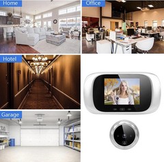 Visual Door Viewer. Memory Inside, Lcd Color Screen, Wide Vision Angle.