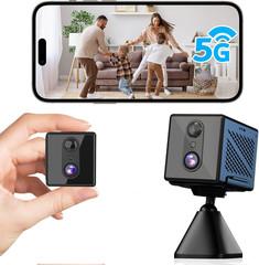 2026 Upgraded 4K Security Camera, 5Ghz Wifi Indoor Camera, Free Cloud Storage, H