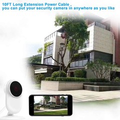 2-Pack 10FT USB Power Extension Cable for Wyze Cam,WyzeCam Pan,YI Home