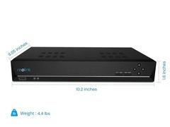 REOLINK 8CH Network Video Recorder for Home Security Camera System, Only Work…