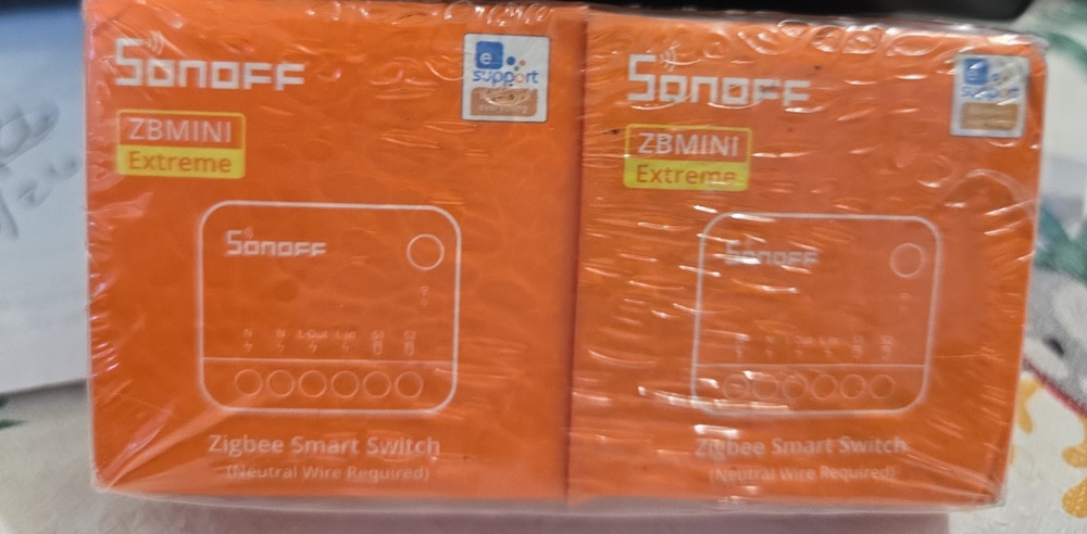 2PCS SONOFF External Zigbee 3.0 Smart Switch 2 Way Control Neutral Wire Required
