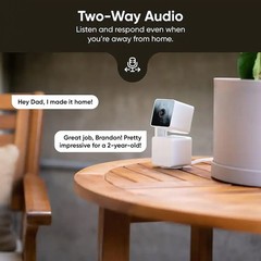 Wyze Cam Pan v3 1080p WiFi Pan Tilt Security Camera Color Night Vision IP65