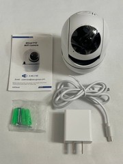 Indoor Camera WiFi Security Camera 360° Pan Tilt Baby Pet Monitor Night Vision