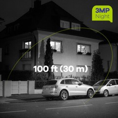 SANNCE 8CH 4K NVR POE 3MP 5MP AI Security Camera System Two Way Audio Recording