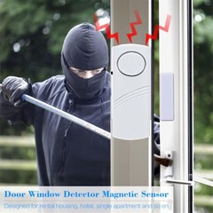 Adhesive 90DB Wireless Door Window Security Alarm – Perfect for Kids’ Safety