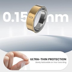 12 Pack Ultra-Thin Clear Protector for Oura Ring Gen 4/4 S for 5/6/7/8