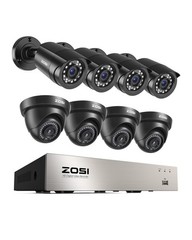 ZOSI 8CH 3K Lite Security Camera System with AI Human Vehicle Detection, 8 x …