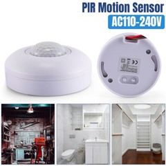 Occupancy & Vacancy PIR Infrared Sensor Light Switch Motion Detector Wall Switch