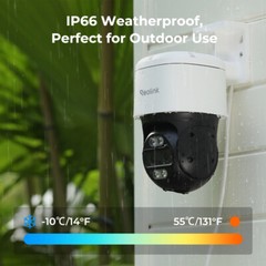 Reolink 4K Dual-Lens 24/7 PoE Security Camera System 16CH 4TB NVR TrackMix PoE