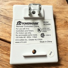 NEW X-10 Powerhouse Remote Chime (SC546A) 120V Plug In Module