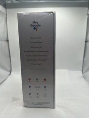 Google Nest Audio Smart Stereo Speaker Voice Assistant Chalk Serial # Record New
