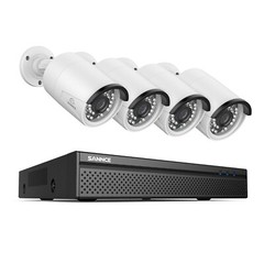 SANNCE 16CH 4K NVR 3MP PoE Security IP Camera System Two Way Audio AI Detection