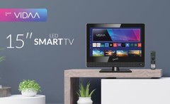 Supersonic SC-1520VTV 15.6 inch Smart AC/DC LED TV 1080p, WiFi, Built-in c