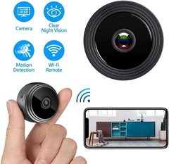 Mini WiFi Cameras,Wireless Cameras with Audio and Video Live Feed, HD 1080P Home