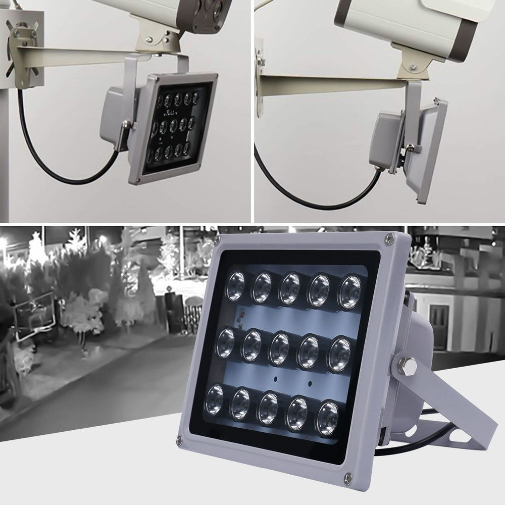 850nm 15pcs LED Light Illuminator CCTV IR Infrared Night Vision Light Fill Light