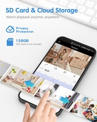 ANNKE 1080P WiFi IP Security Camera Pan/Tilt Two Way Audio Home Baby Pet Monitor