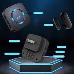 SanJie 4 Black Sensors + 3 Receivers, 4 + 3 Receivers