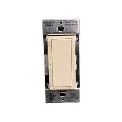 Crestron CLW-DIMEX-E-W-S Wireless In-Wall Dimmer, 120V, Almond w/ Button caps