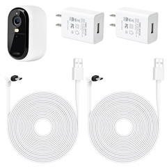 2Pack 9M/30Ft Charging Cable for Arlo Essential 2K Outdoor Security